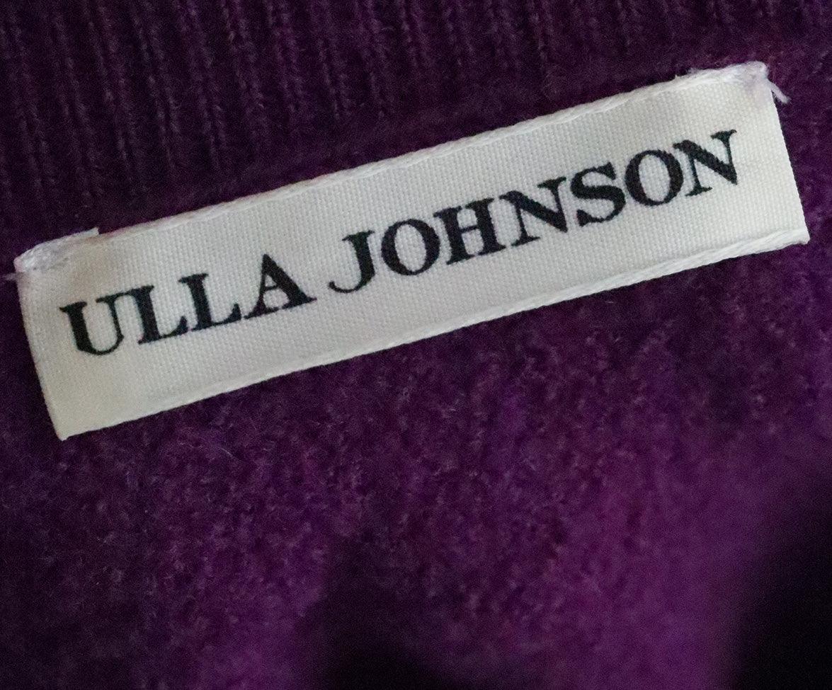 Ulla johnson deals purple sweater