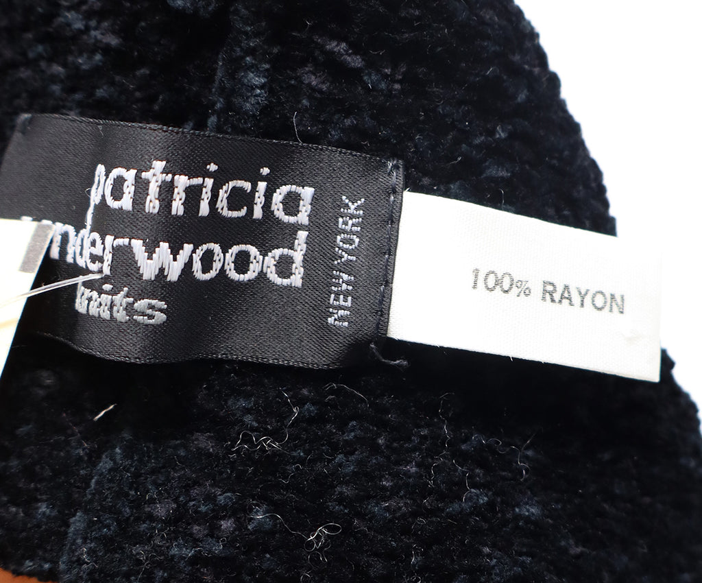 Underwood Black Chenille Headband 3