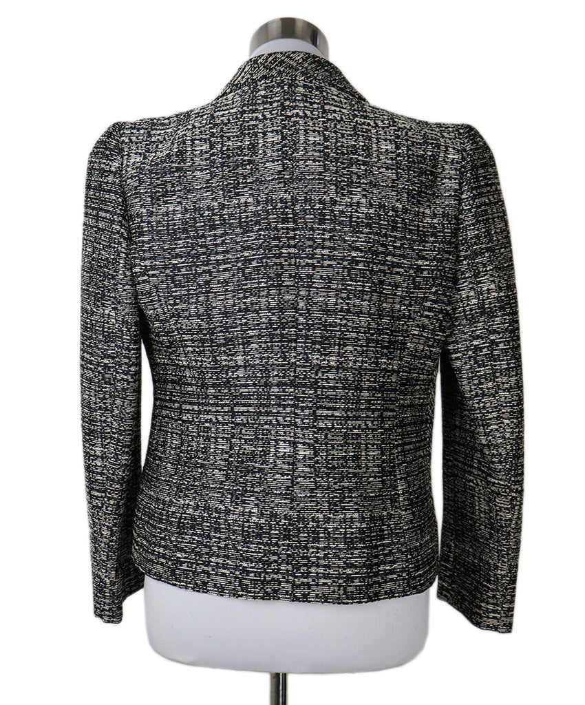 Valentino B&W Print Blazer 2