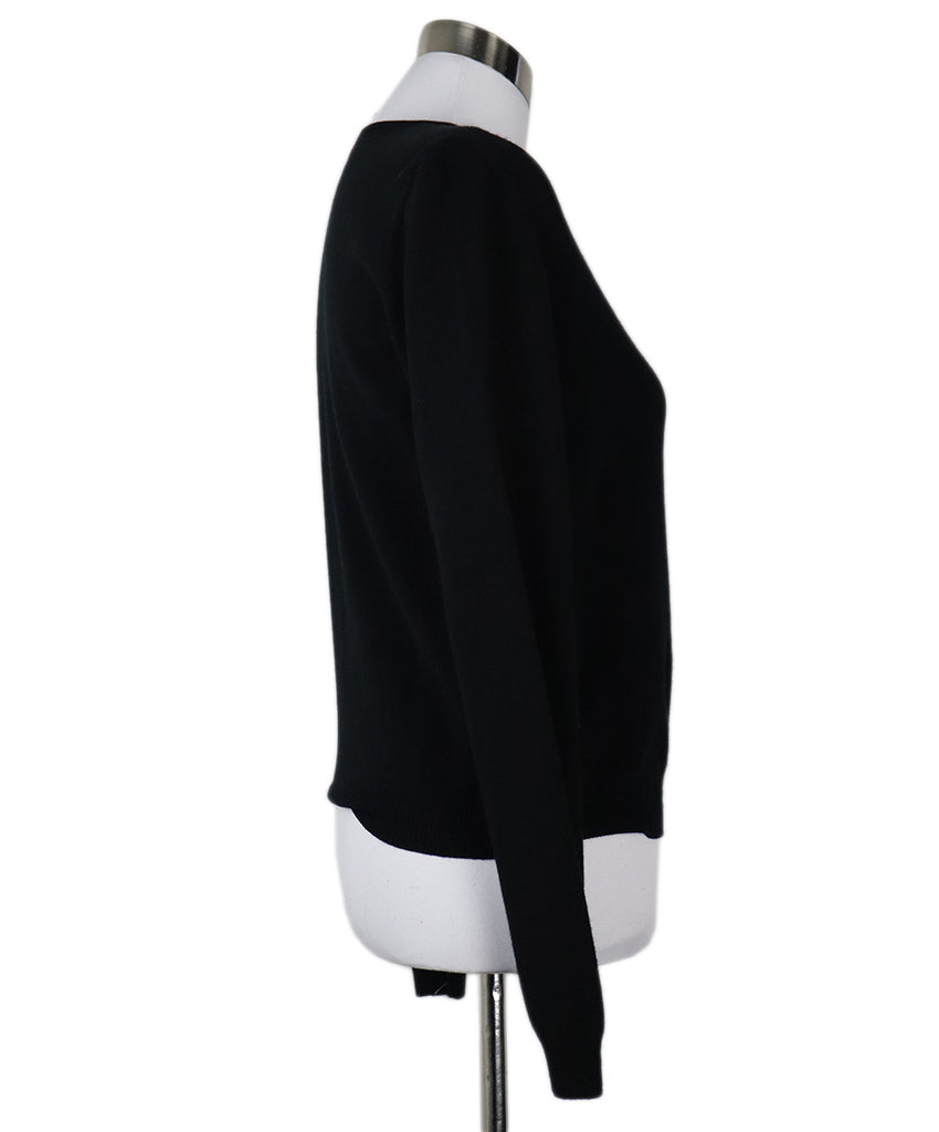 Valentino Black Cashmere Cardigan 1