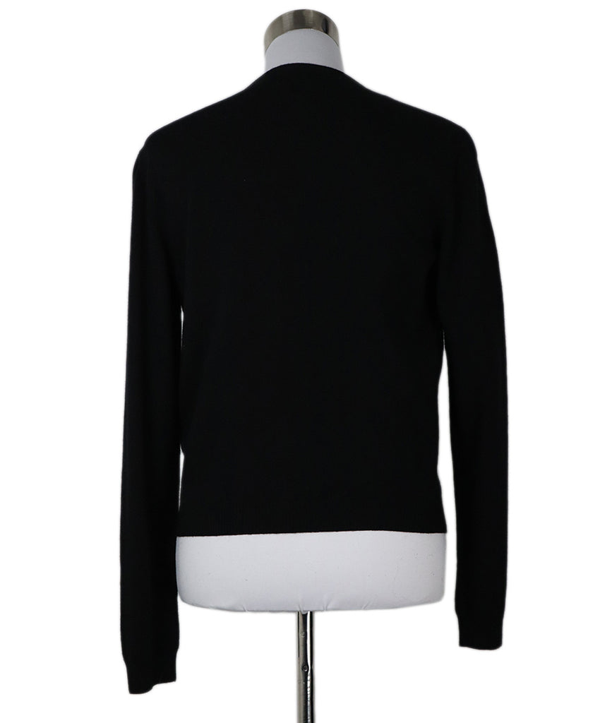 Valentino Black Cashmere Cardigan 2