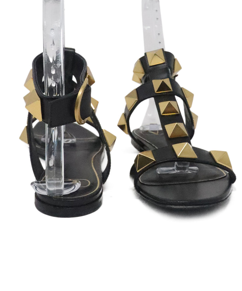 Valentino Black Leather Sandals 2