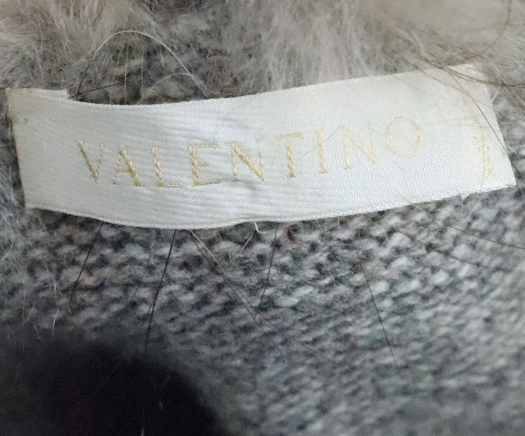 Valentino Taupe Wool Cardigan 3