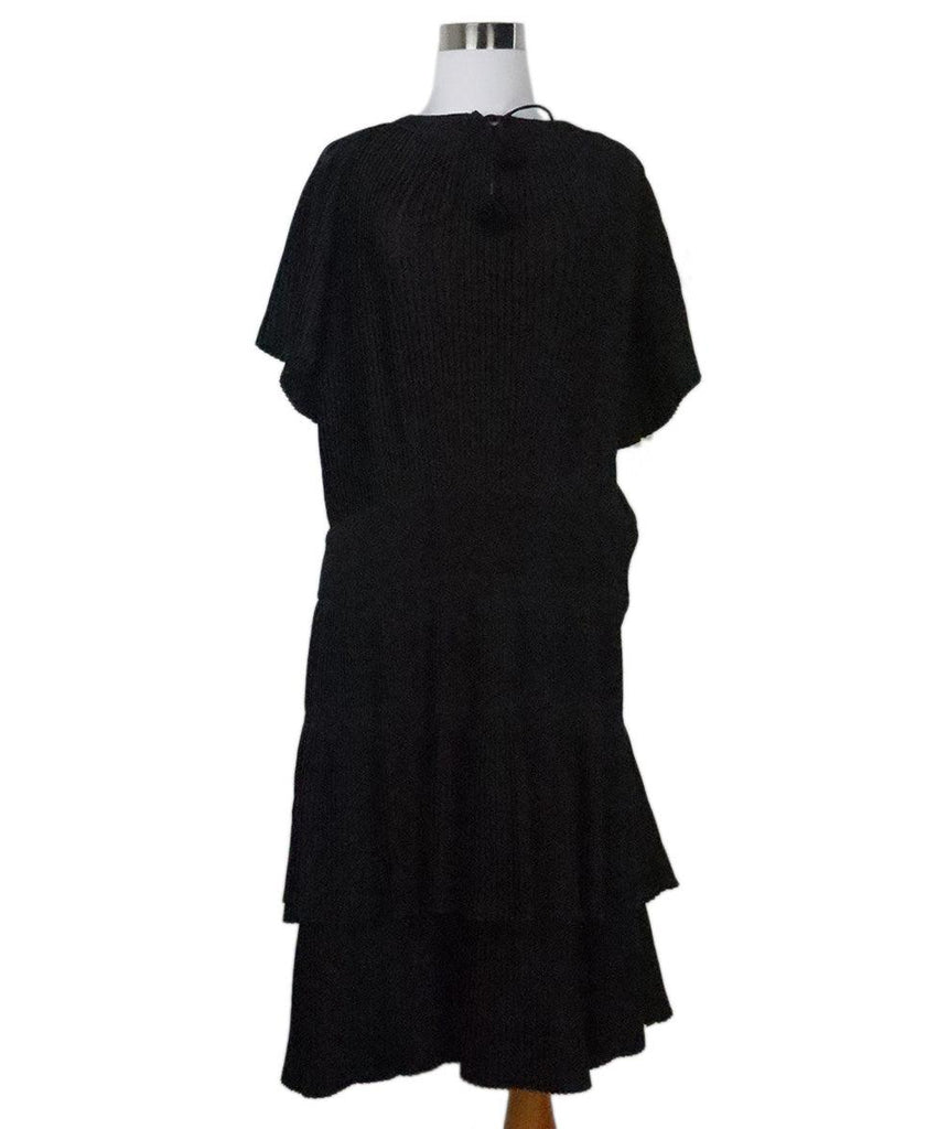 Vanessa Bruno Black Pleated Dress 