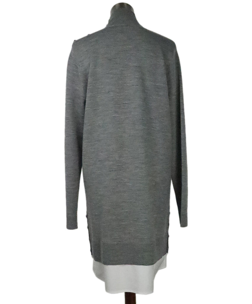 Veronica Beard Grey Wool Sweater Dress 2