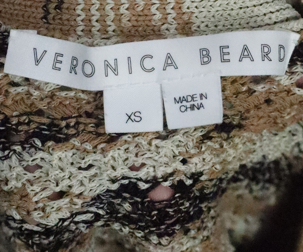 Veronica Beard Tan & Black Cardigan 3