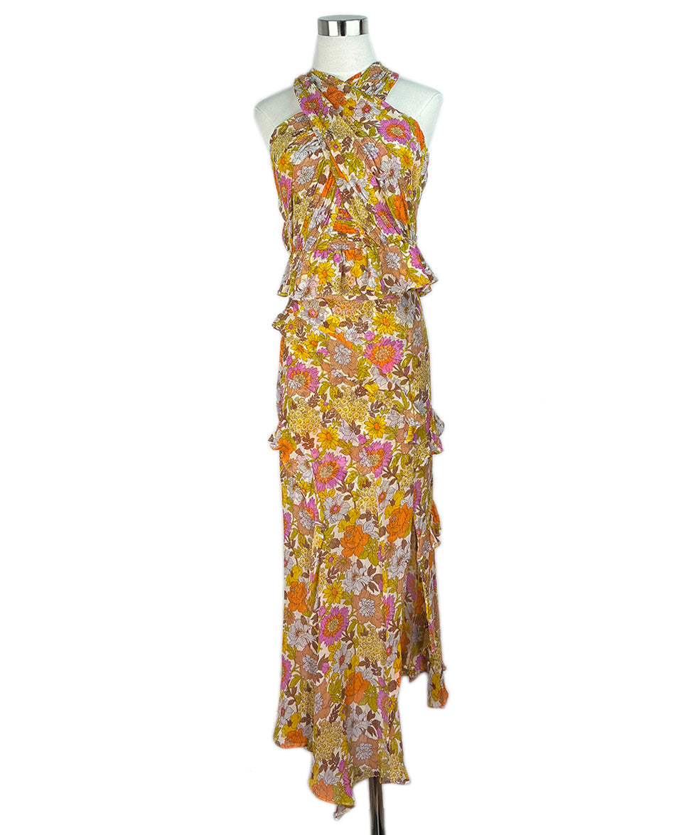 veronica beard orange dress susie.wright on LTK
