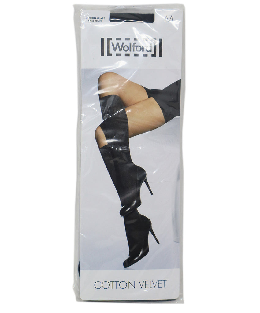 Wolford Black Knee High Pantyhose 