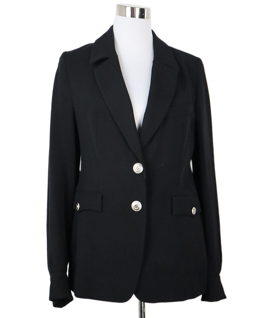 YSL Black Wool Blazer 