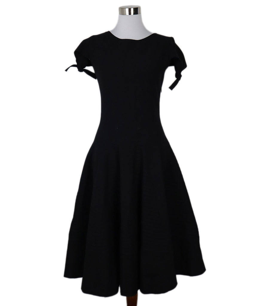 YSL Black Ribbed Dress 