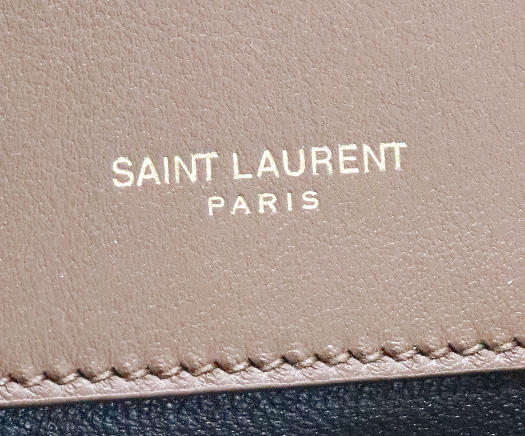 YSL Tan Suede Handbag 11