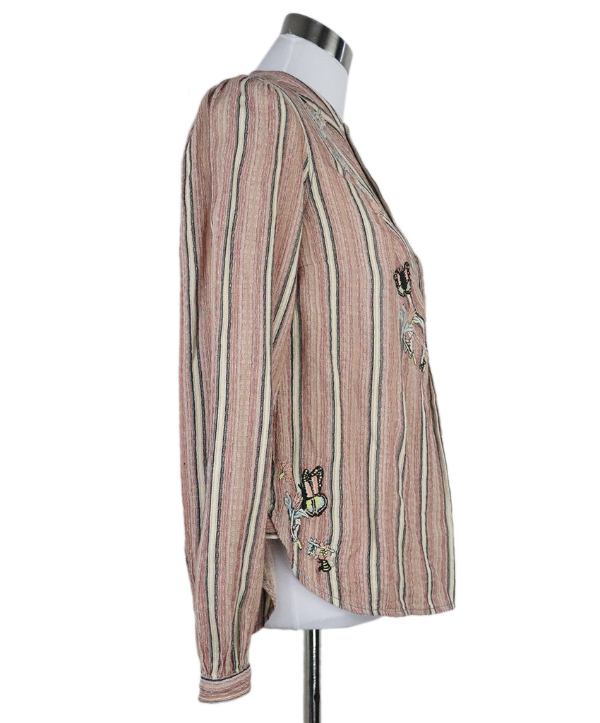 Zadig & Voltaire Multicolor Striped Blouse 1