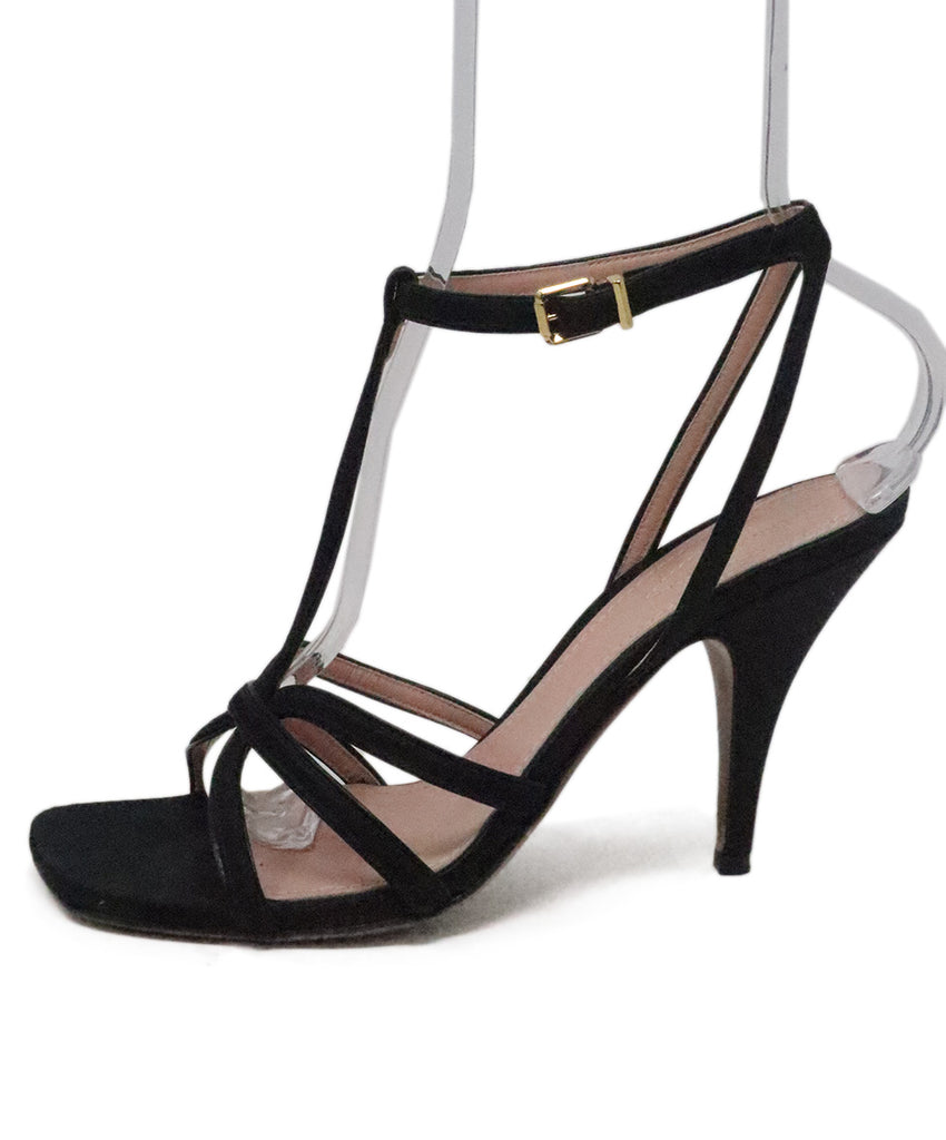 Zimmerman Black Satin Sandals 1