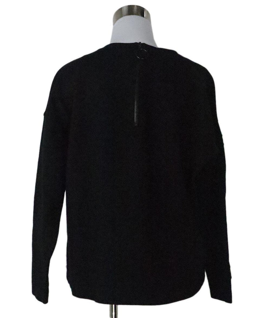 Akris Punto Black Mirrored Top sz 10 - Michael's Consignment NYC