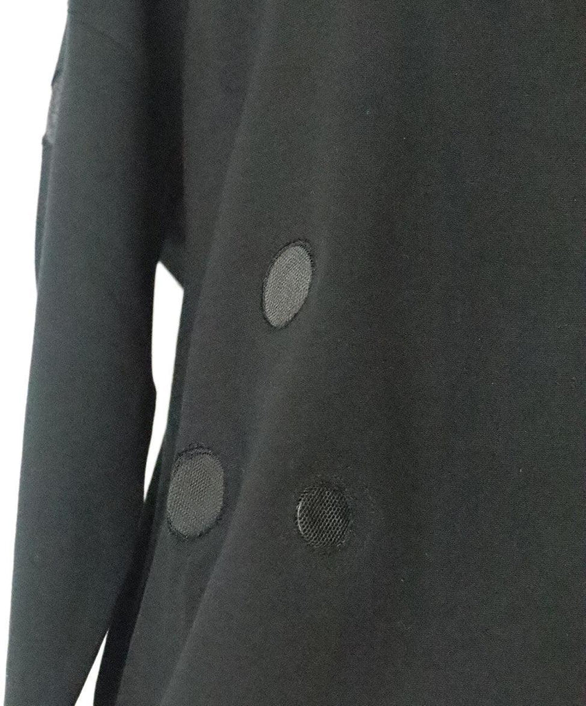 Akris Punto Black Mirrored Top sz 10 - Michael's Consignment NYC