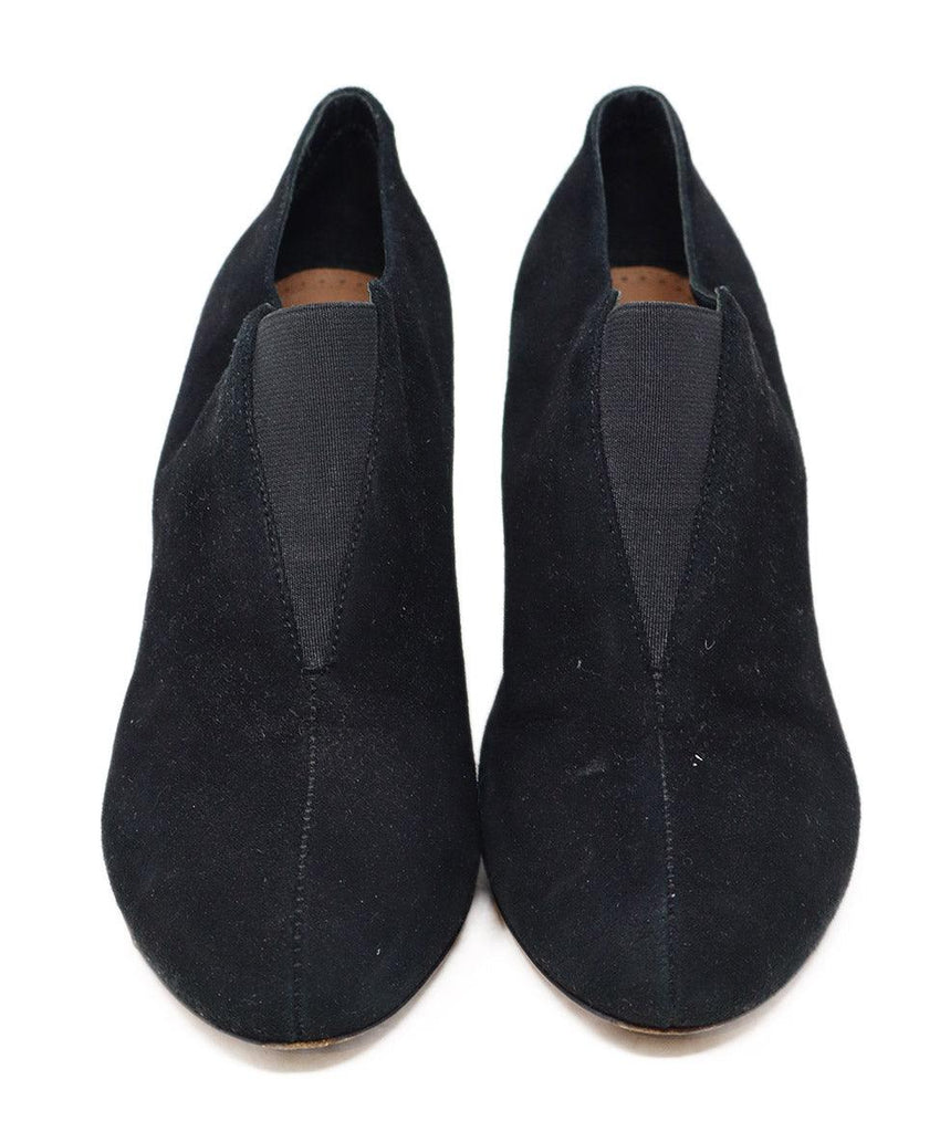 Alaia Black Suede Heeled Booties sz 5 - Michael's Consignment NYC