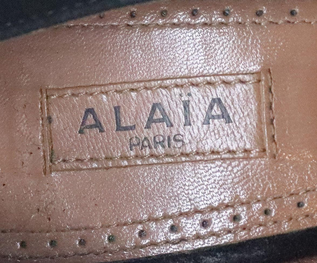 Alaia Black Suede Heels sz 7 - Michael's Consignment NYC
