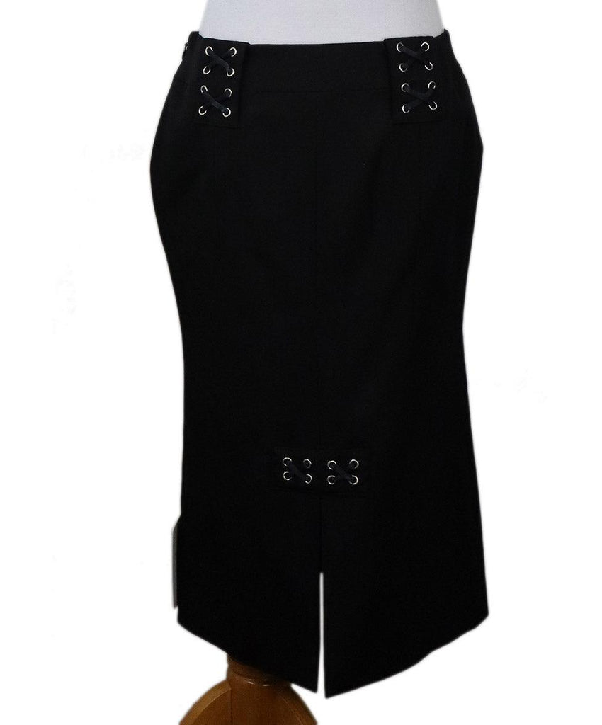 Alessandra Rich Black Skirt sz 6 - Michael's Consignment NYC