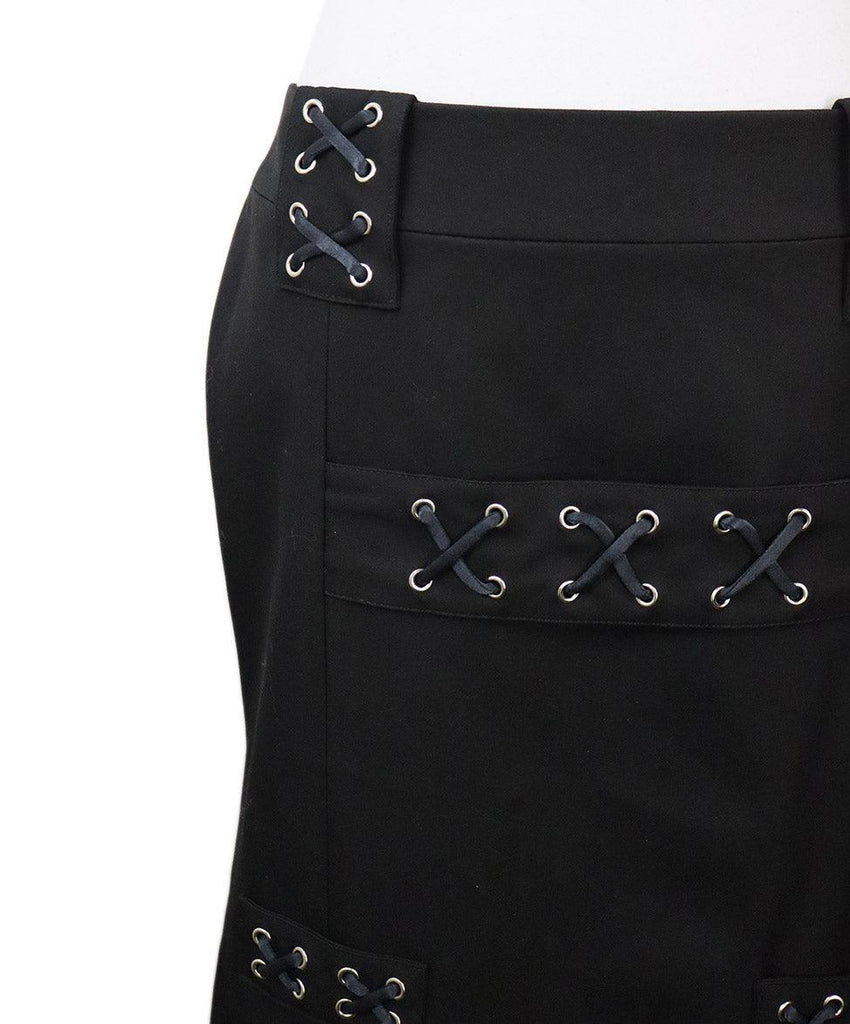 Alessandra Rich Black Skirt sz 6 - Michael's Consignment NYC
