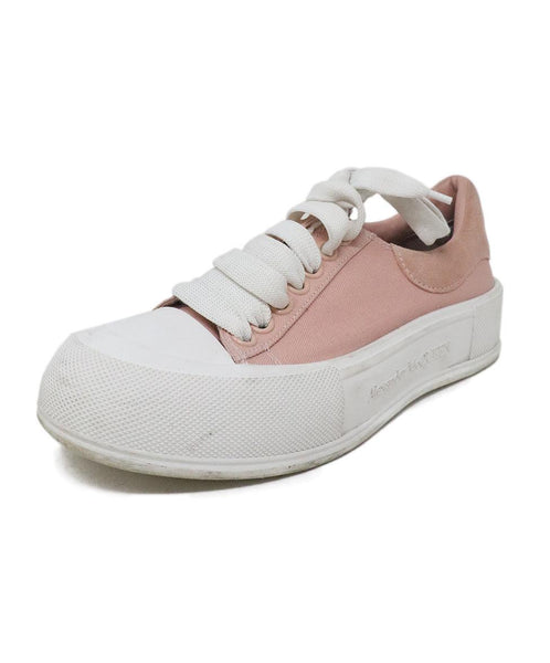 Alexander McQueen Canvas Pink Sneakers sz 7.5 – Michael's 