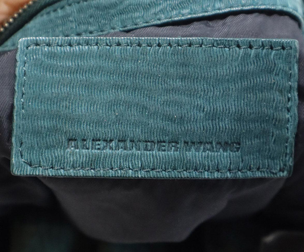 Alexander Wang Dark Green Studded Diego Bag - Michael's Consignment NYC