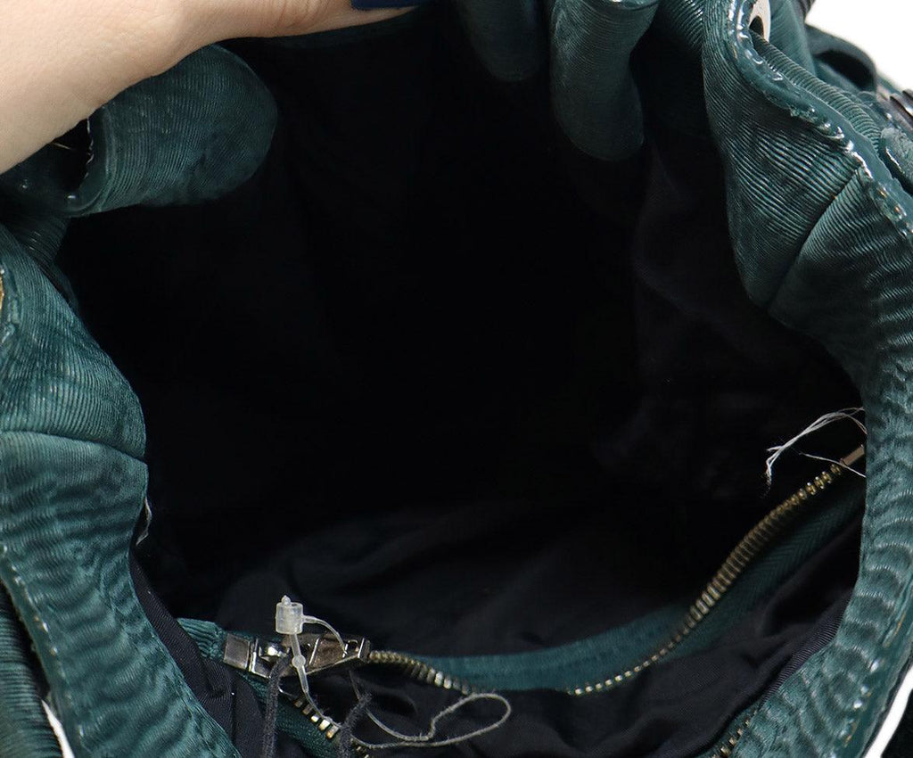 Alexander Wang Dark Green Studded Diego Bag - Michael's Consignment NYC