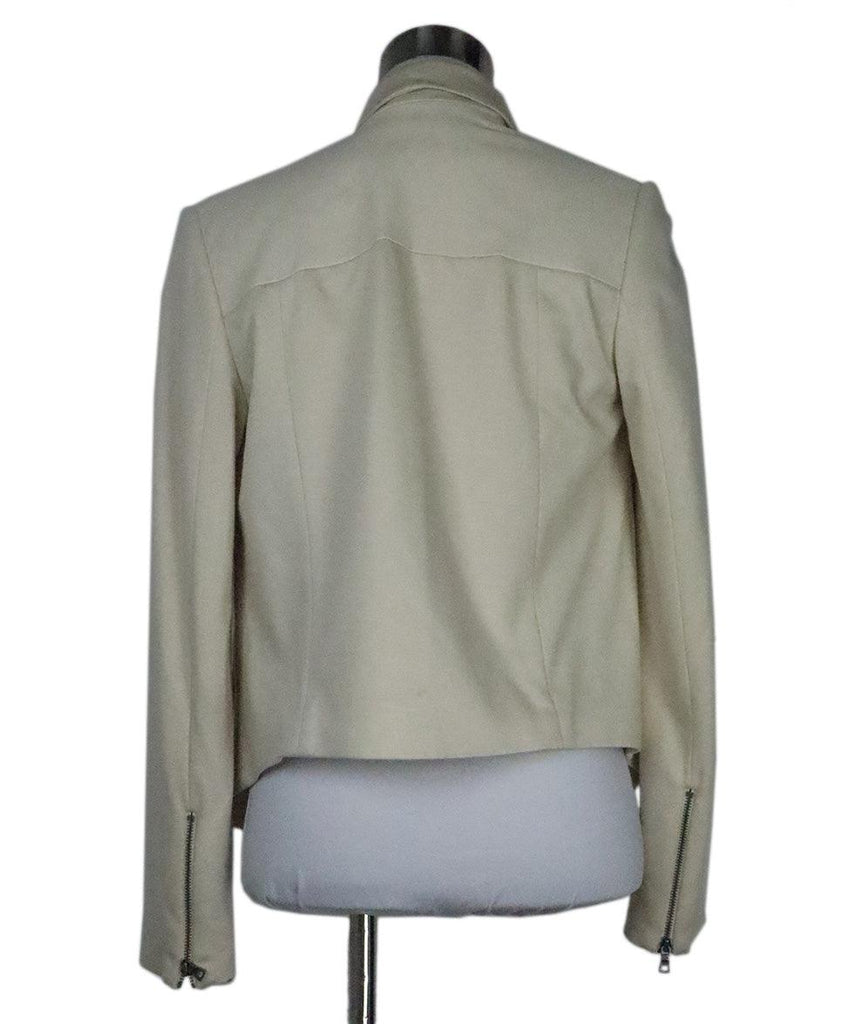 Alice + Olivia Beige Knit Blazer sz 6 - Michael's Consignment NYC