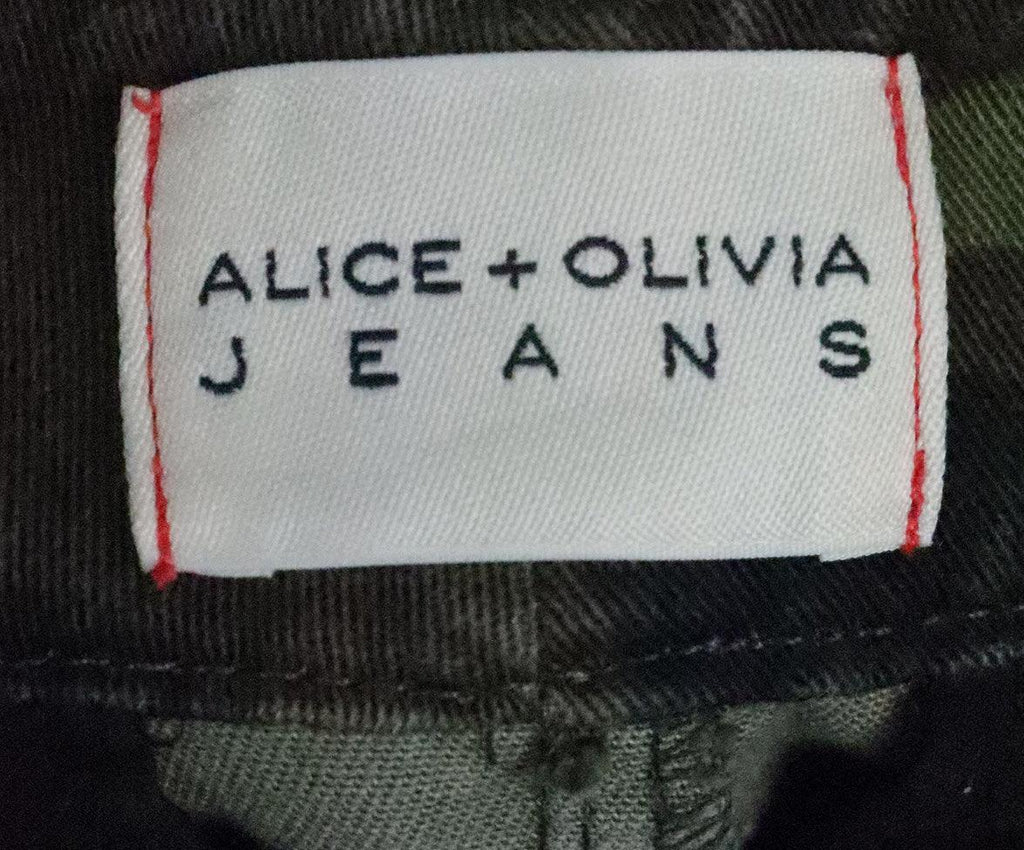 Alice + Olivia Camo Print Pants sz 4 - Michael's Consignment NYC