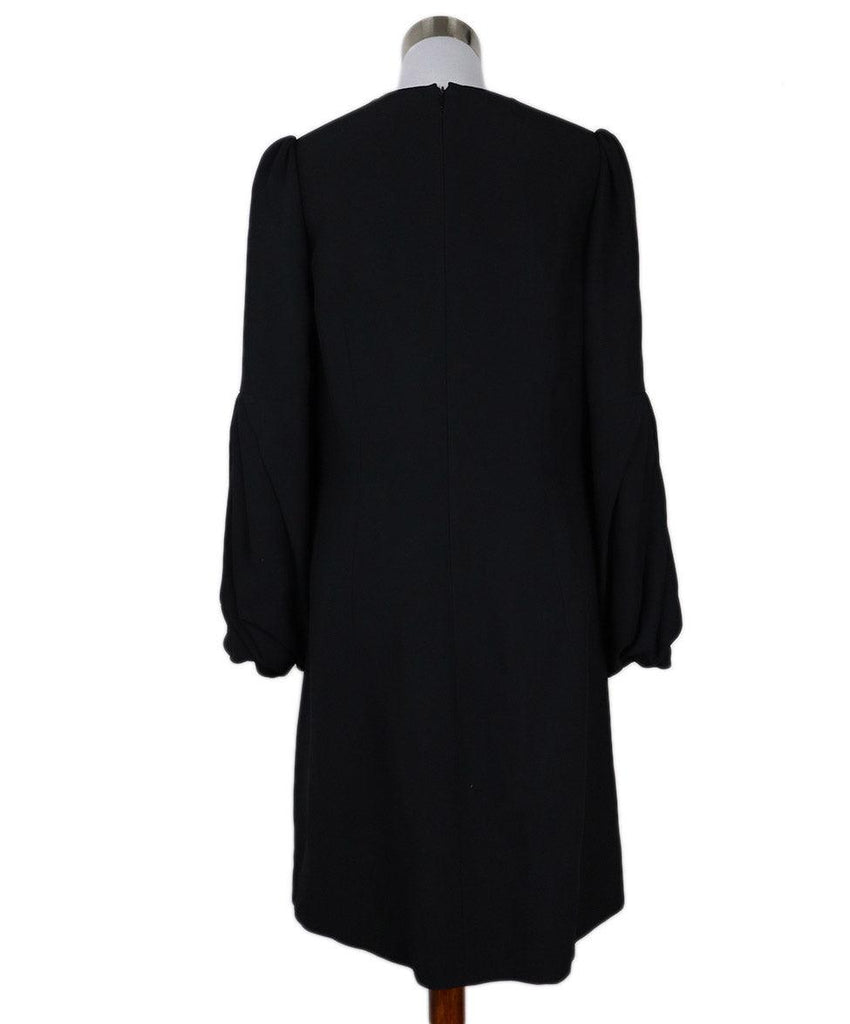 Andrew GN Black Dress w/ Butterfly Belt sz 10 - Michael's Consignment NYC