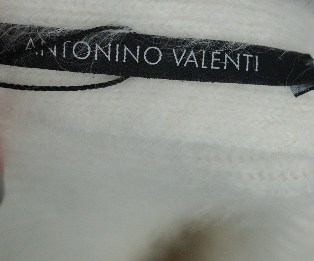 Antonino Valenti Ivory Wool Sweater sz 2 - Michael's Consignment NYC