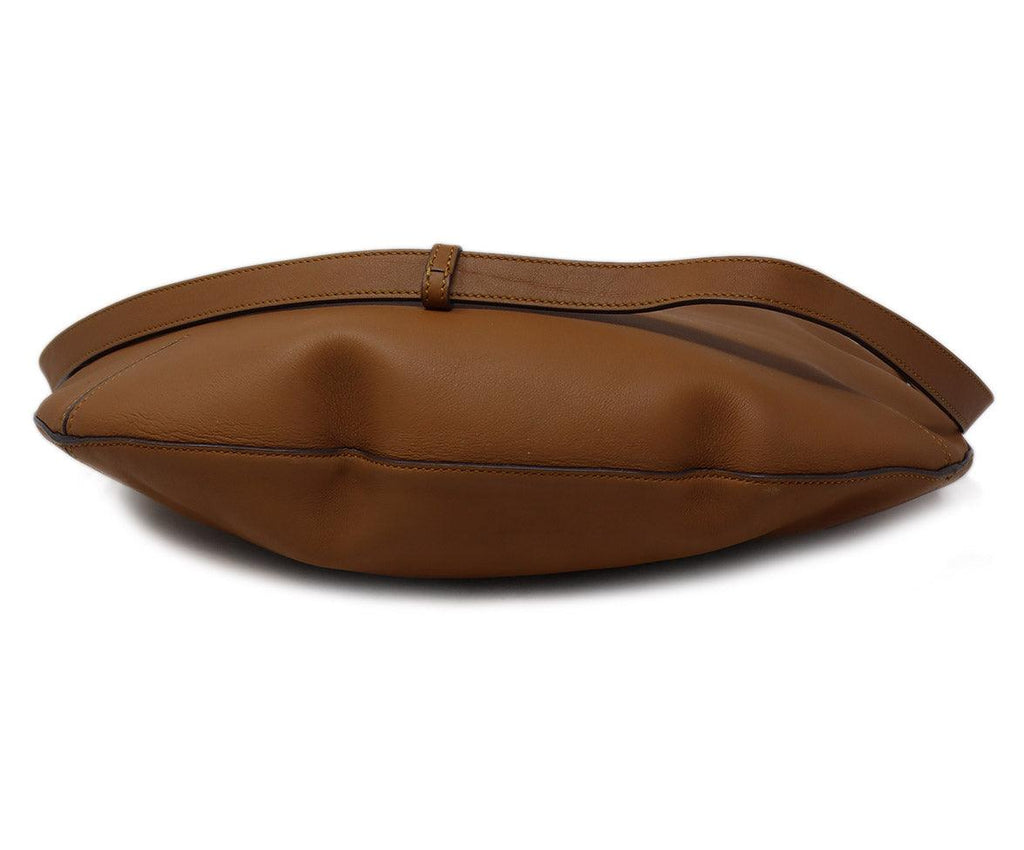 Anya Hindmarch Tan Leather Smiley Face Crossbody - Michael's Consignment NYC