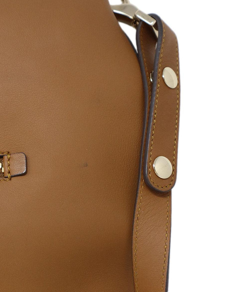 Anya Hindmarch Tan Leather Smiley Face Crossbody - Michael's Consignment NYC