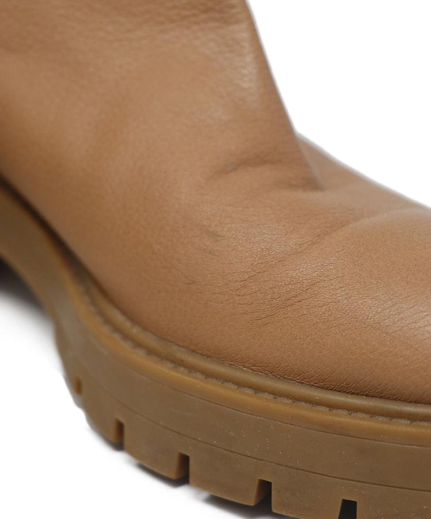 Aquazzura Tan Leather Booties sz 9.5 - Michael's Consignment NYC