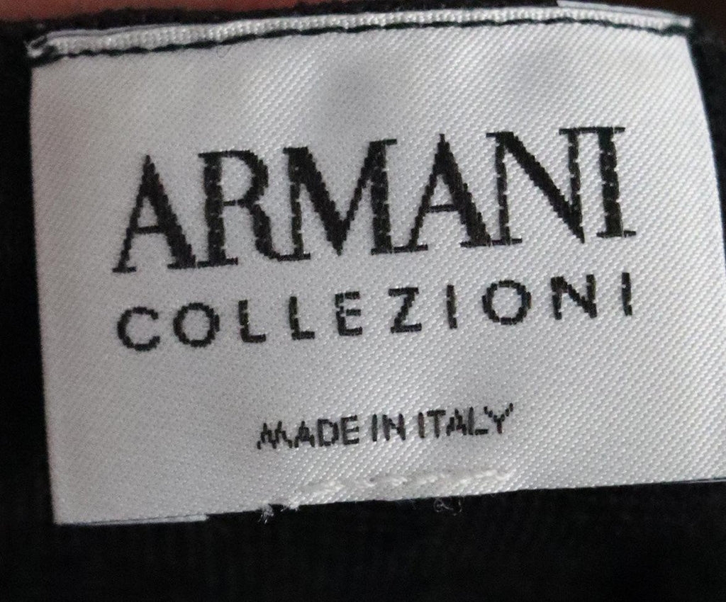Armani Collezioni Black Velvet Top sz 6 - Michael's Consignment NYC