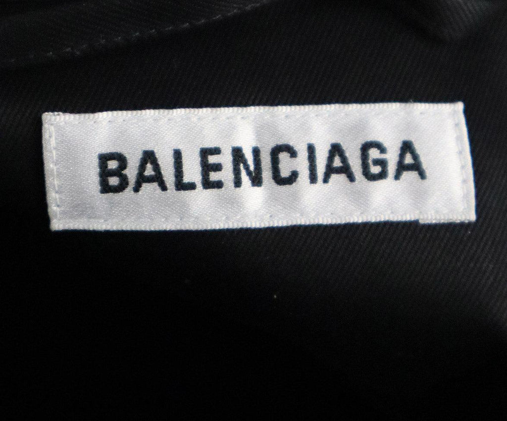 Balenciaga B&W Print Cotton Shirt sz 4 - Michael's Consignment NYC
