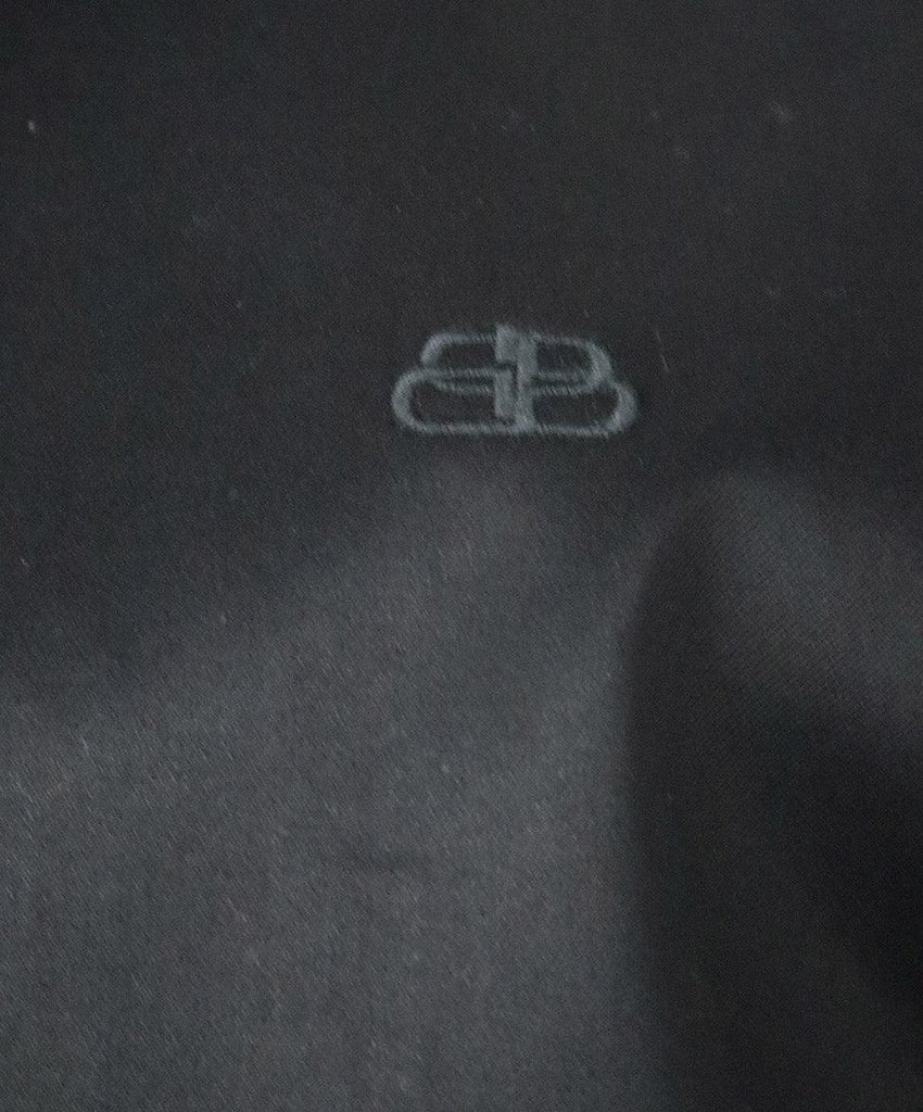 Balenciaga B&W Print Cotton Shirt sz 4 - Michael's Consignment NYC