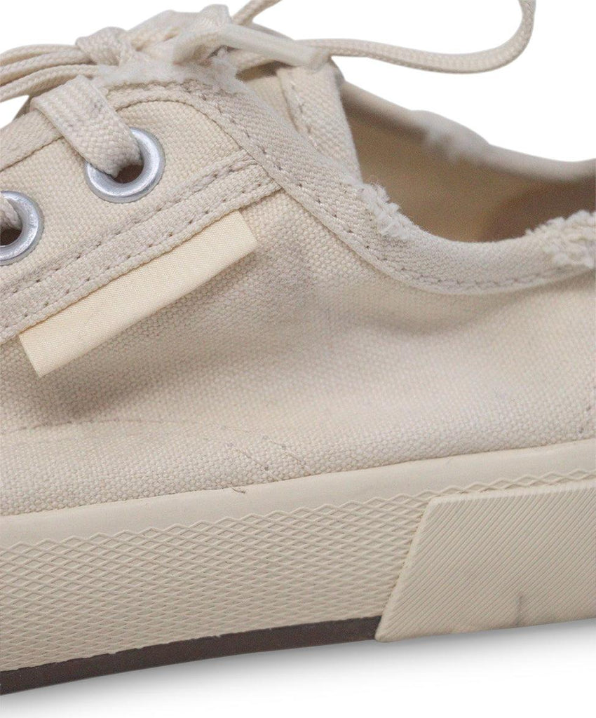Balenciaga Beige Canvas Sneakers sz 8 - Michael's Consignment NYC
