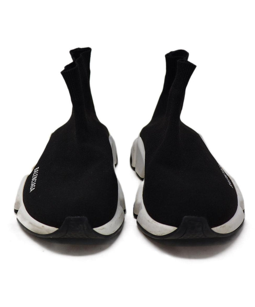 Balenciaga Black Spandex Sneakers sz 9 - Michael's Consignment NYC