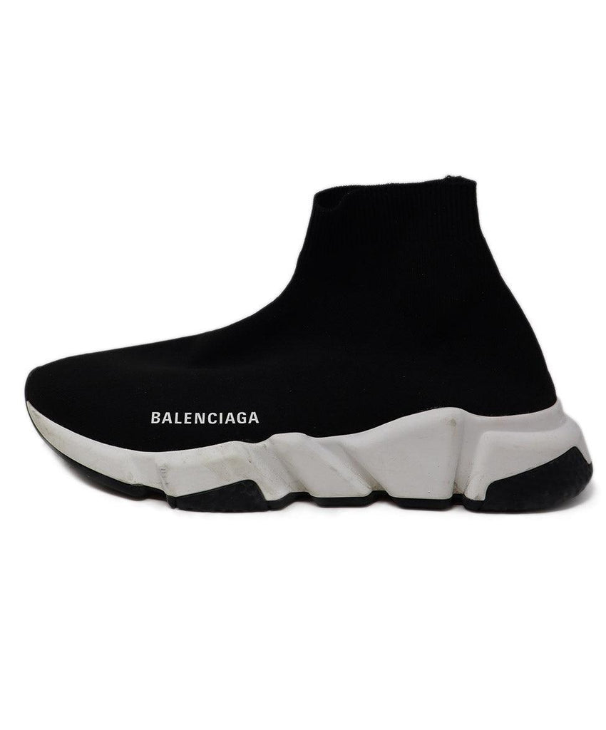 Balenciaga Black Spandex Sneakers sz 9 - Michael's Consignment NYC