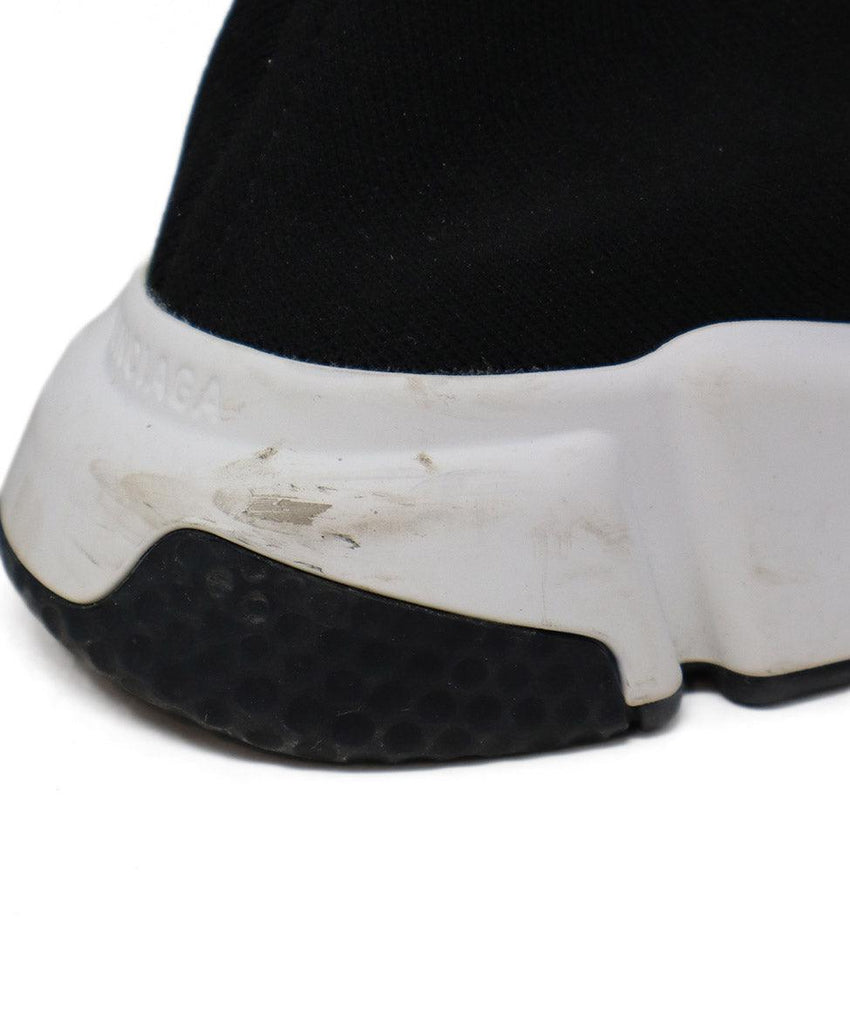 Balenciaga Black Spandex Sneakers sz 9 - Michael's Consignment NYC