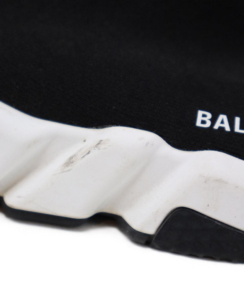 Balenciaga Black Spandex Sneakers sz 9 - Michael's Consignment NYC