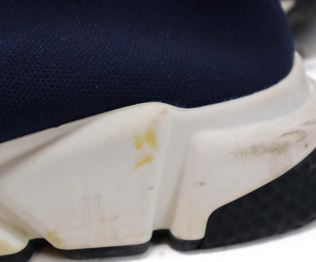 Balenciaga Navy Spandex Sneakers sz 9 - Michael's Consignment NYC