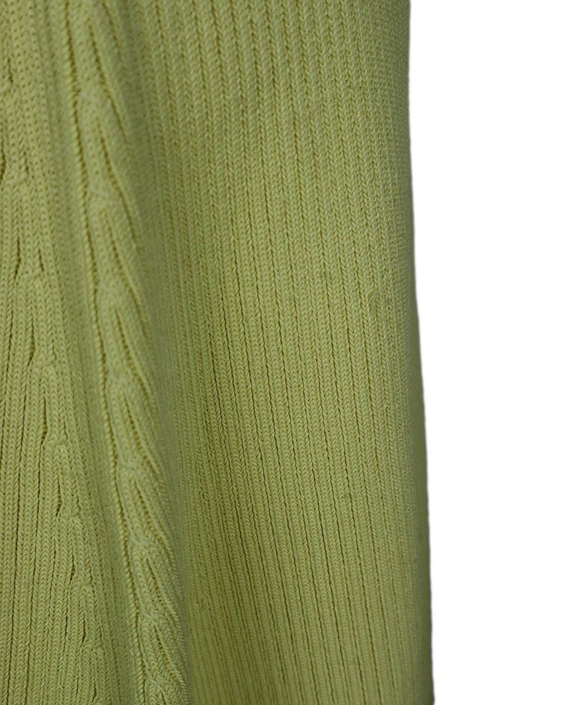Balenciaga Neon Yellow Knit Skirt sz 6 - Michael's Consignment NYC