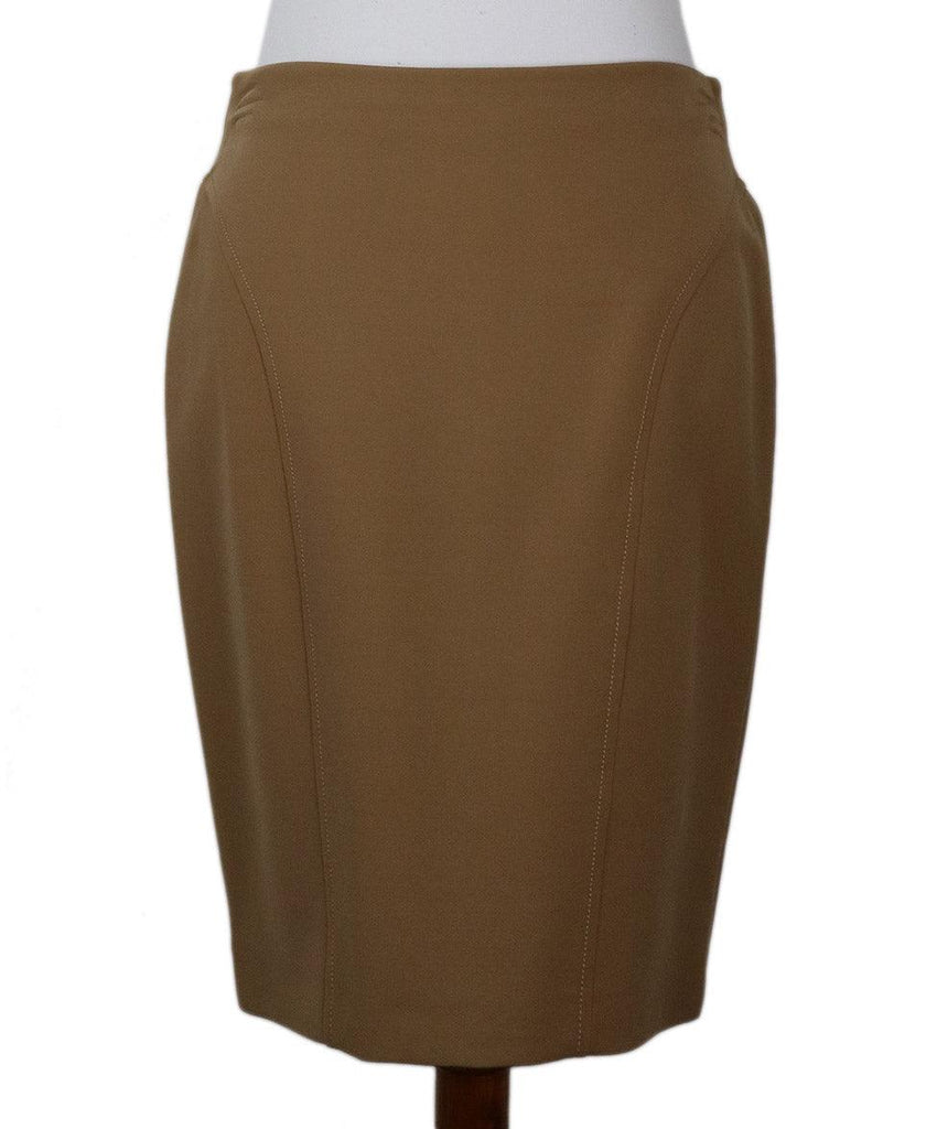 Blumarine Taupe Skirt sz 6 - Michael's Consignment NYC
