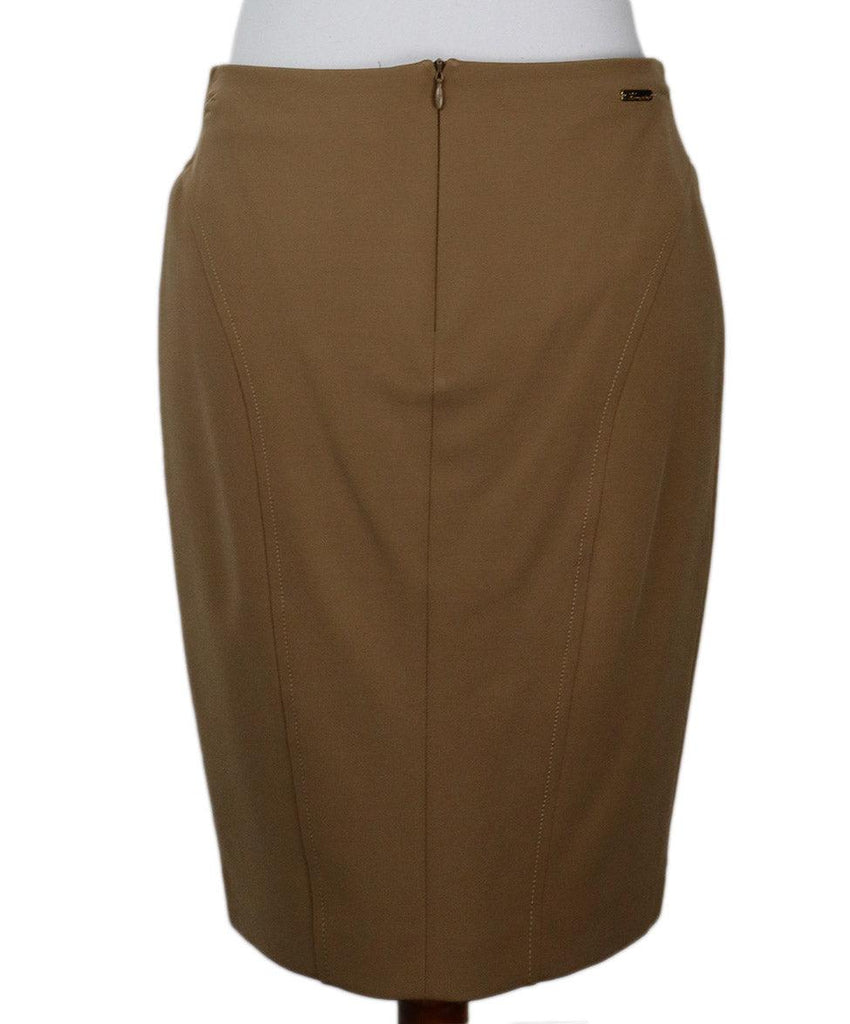 Blumarine Taupe Skirt sz 6 - Michael's Consignment NYC