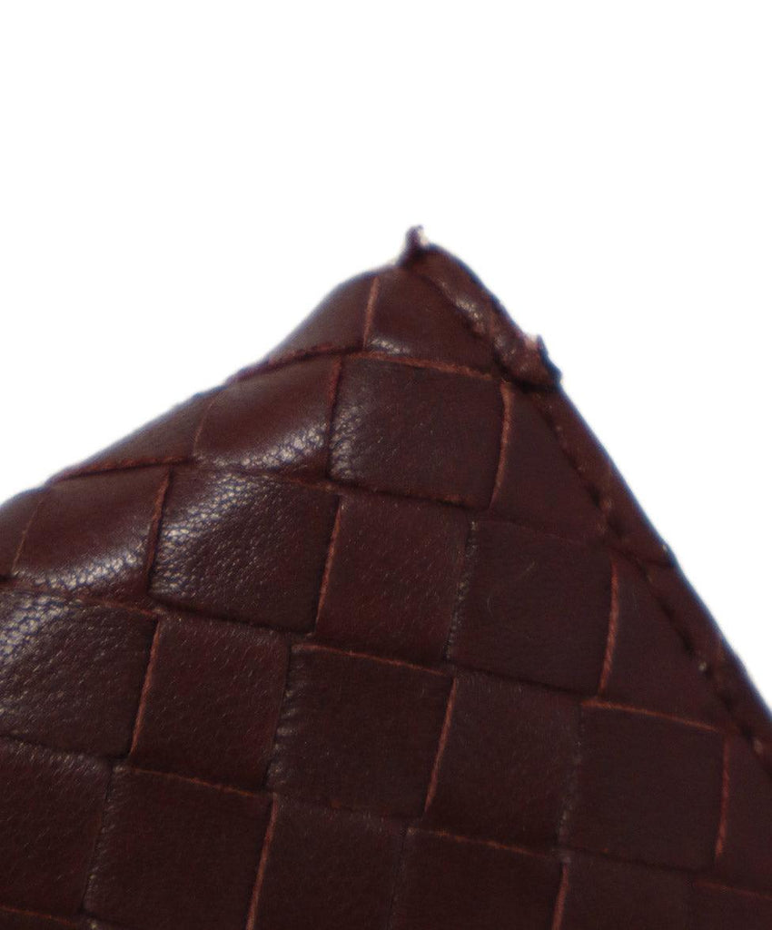 Bottega Veneta Brown Woven Leather Address Book - Michael's Consignment NYC