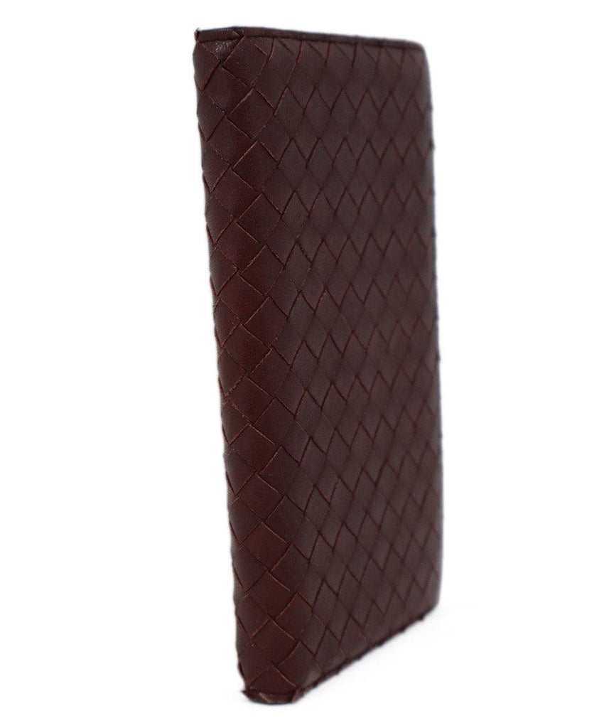 Bottega Veneta Brown Woven Leather Address Book - Michael's Consignment NYC