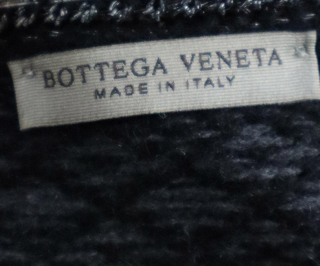 Bottega Veneta Charcoal Cashmere Studs Sweater sz 6 - Michael's Consignment NYC