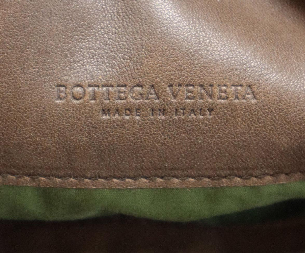 Bottega Veneta Taupe Brown Woven Leather Crossbody - Michael's Consignment NYC