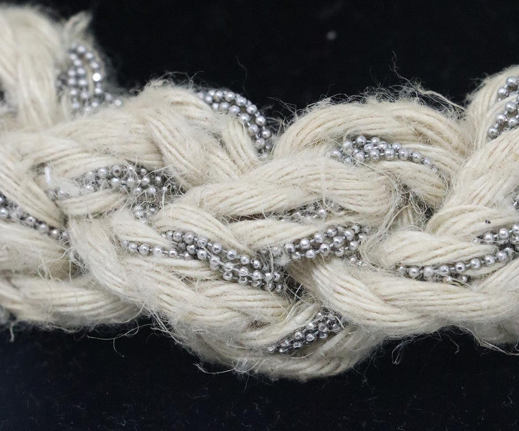 Brunello Cucinelli Twisted Raffia Necklace - Michael's Consignment NYC